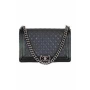 Chanel Vintage Pre-owned Laeder chanel-vskor Black, Dam