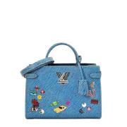 Louis Vuitton Vintage Pre-owned Laeder louis-vuitton-vskor Blue, Dam