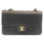 Chanel Vintage Pre-owned Laeder chanel-vskor Black, Dam