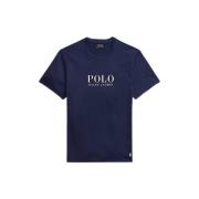 Ralph Lauren Klassisk T-shirt med Rund Hals Blue, Herr