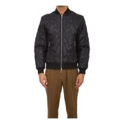 Antony Morato Svart Nylon Regular Fit Bomberjacka Black, Herr