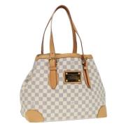 Louis Vuitton Vintage Pre-owned Canvas totevskor White, Dam