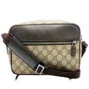 Gucci Vintage Pre-owned Canvas gucci-vskor Brown, Dam