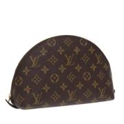 Louis Vuitton Vintage Pre-owned Canvas necessrer Brown, Dam