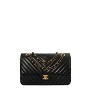 Chanel Vintage Pre-owned Laeder chanel-vskor Black, Dam