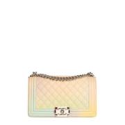 Chanel Vintage Pre-owned Laeder chanel-vskor Multicolor, Dam