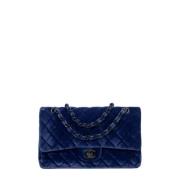 Chanel Vintage Pre-owned Laeder chanel-vskor Blue, Dam