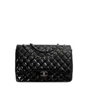 Chanel Vintage Pre-owned Laeder chanel-vskor Black, Dam