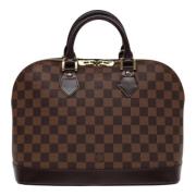 Louis Vuitton Vintage Pre-owned Canvas louis-vuitton-vskor Brown, Dam