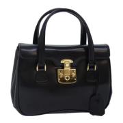 Gucci Vintage Pre-owned Laeder handvskor Black, Dam