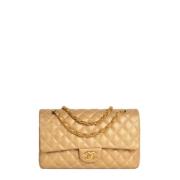 Chanel Vintage Pre-owned Laeder chanel-vskor Yellow, Dam