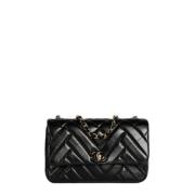 Chanel Vintage Pre-owned Laeder chanel-vskor Black, Dam