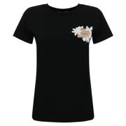 Twinset Svart T-shirt och Polo Set Black, Dam