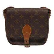 Louis Vuitton Vintage Pre-owned Canvas louis-vuitton-vskor Brown, Dam