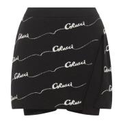 Carlo Colucci Kjol med Integrerade Shorts Black, Dam