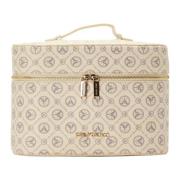 Carlo Colucci Toilet Bags Beige, Dam