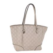 Gucci Vintage Pre-owned Canvas gucci-vskor Beige, Dam