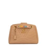 Louis Vuitton Vintage Pre-owned Laeder louis-vuitton-vskor Beige, Dam