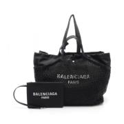 Balenciaga Vintage Pre-owned Nylon balenciaga-vskor Black, Dam