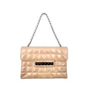 Chanel Vintage Pre-owned Laeder chanel-vskor Beige, Dam