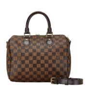 Louis Vuitton Vintage Pre-owned Canvas handvskor Brown, Dam