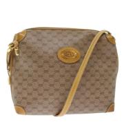 Gucci Vintage Pre-owned Laeder gucci-vskor Beige, Dam