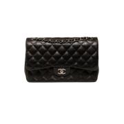 Chanel Vintage Pre-owned Laeder chanel-vskor Black, Dam