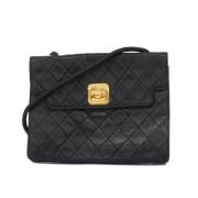 Chanel Vintage Pre-owned Laeder chanel-vskor Black, Dam