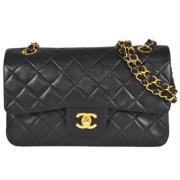 Chanel Vintage Pre-owned Laeder chanel-vskor Black, Dam