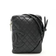 Chanel Vintage Pre-owned Laeder chanel-vskor Black, Dam