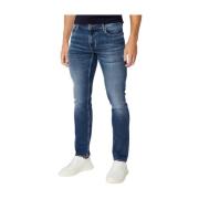 Guess Casual Slim Fit Blå Denim Jeans Blue, Herr