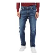 Hugo Boss Slim Fit Blå Jeans Delaware Blue, Herr