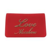 Love Moschino Röd Axelväska Elegant Effektfullt Must-Have Red, Dam