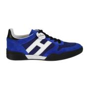 Hogan Blå Sneakers för Män Ss23 Blue, Herr