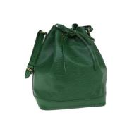 Louis Vuitton Vintage Pre-owned Laeder louis-vuitton-vskor Green, Dam