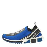 Dolce & Gabbana Pre-owned Pre-owned Tyg sneakers Blue, Herr