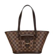 Louis Vuitton Vintage Pre-owned Canvas louis-vuitton-vskor Brown, Dam