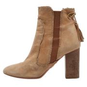 Aquazzura Pre-owned Pre-owned Mocka stvlar Brown, Dam