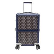 Goyard Vintage Pre-owned Belagd canvas handvskor Blue, Herr