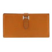 Hermès Vintage Pre-owned Laeder plnbcker Orange, Dam