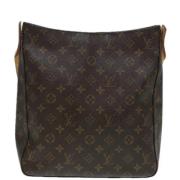 Louis Vuitton Vintage Pre-owned Canvas louis-vuitton-vskor Brown, Dam