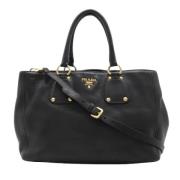 Prada Vintage Pre-owned Laeder prada-vskor Black, Dam