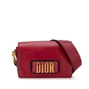 Dior Vintage Pre-owned Laeder dior-vskor Red, Dam