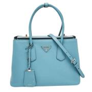 Prada Vintage Pre-owned Laeder prada-vskor Blue, Dam