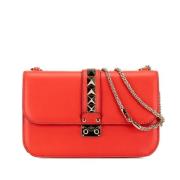 Valentino Vintage Pre-owned Laeder axelremsvskor Red, Dam