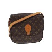 Louis Vuitton Vintage Pre-owned Canvas louis-vuitton-vskor Brown, Dam