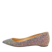 Christian Louboutin Pre-owned Pre-owned Tyg lgskor Multicolor, Dam