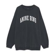 Anine Bing Tyler Sweatshirt Black, Dam