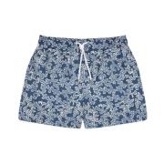 Apnee Blå Korall Shorts, Badkläder Blue, Herr