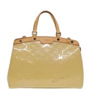 Louis Vuitton Vintage Pre-owned Laeder louis-vuitton-vskor Beige, Dam